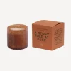Clearance A Story Told at Dusk Glass Candle Candles