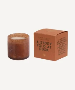 Clearance A Story Told at Dusk Glass Candle Candles