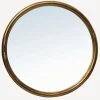 Clearance Alsace Round Bronze Mirror Mirrors