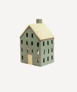 New Alsace Tealight Chalet Blue Tealight Houses