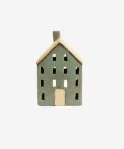 New Alsace Tealight Chalet Blue Tealight Houses