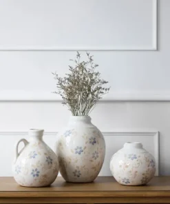 Hot Anais Ceramic Oval Bud Vase Urns, Vases & Planters
