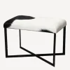 Sale Anouk Black Goat Stool Chairs - Stools