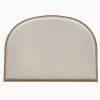 New Arch Bed Head Natural Linen King Bedheads
