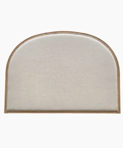 New Arch Bed Head Natural Linen King Bedheads