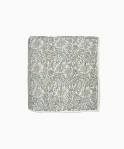 Sale Athena Handblock Blue/Natural Coverlet Small Bed Linen