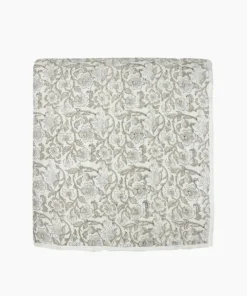 Discount Athena Handblock Natural Coverlet Large Bed Linen