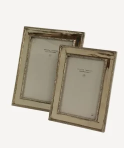 Sale Beaded Nickel Frame 6x8" Photoframes