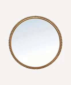 New Beaded Round Mirror Mirrors