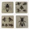 Clearance Bee Coasters (4PC) Placemats & Coasters