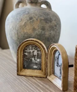 Sale Beech Double Arch Photo Frame 2.5x3.5 Photoframes