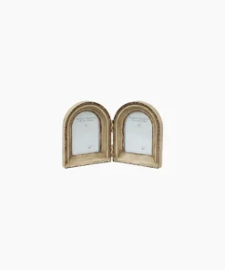 Sale Beech Double Arch Photo Frame 2.5x3.5 Photoframes