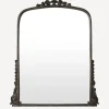 Sale Belle Vie Grande Mirror Aged Black Mirrors