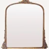 Best Belle Vie Mantle Mirror Antique Gold Mirrors