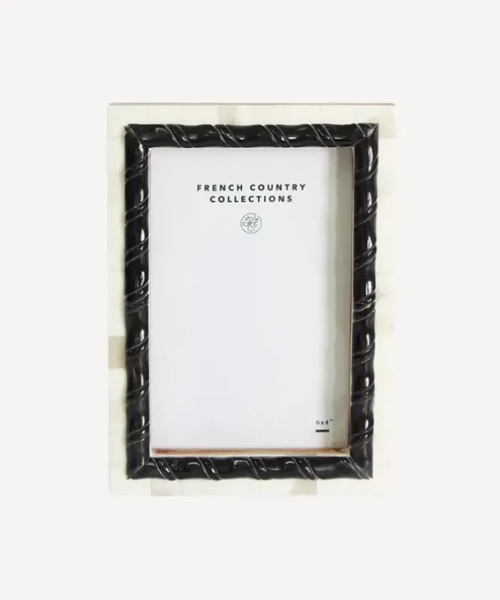 Discount Black & White Spiral Photo Frame 4x6" Photoframes