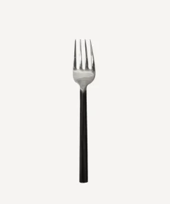 Fashion Black Handle Dessert Fork Cutlery & Utensils