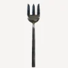 Fashion Black Handle Serving Fork Small Cutlery & Utensils