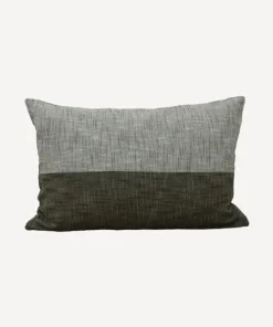 Outlet Block Velvet Back Cushion Cover 60x40cm Cushions