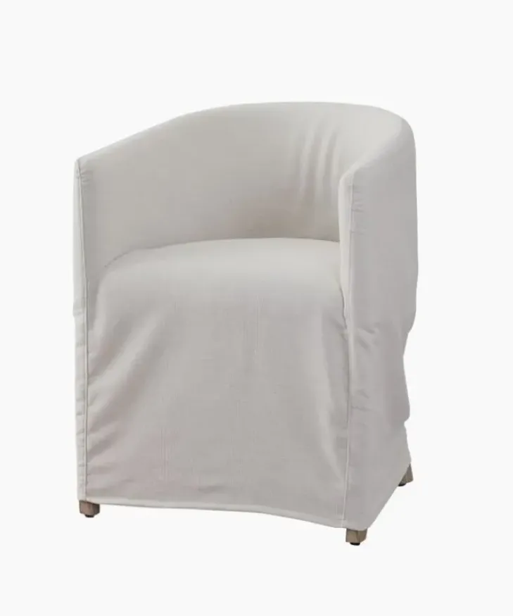 Discount Blythe Slip Cover Tub Chair Natural Chairs – Dining