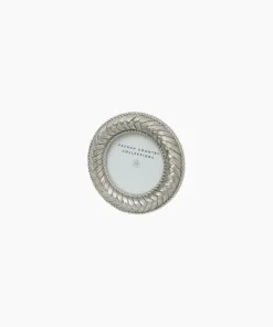 Fashion Braided Rope Round Photo Frame 2.5x2.5 Photoframes