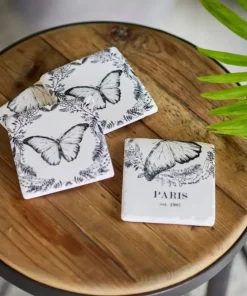 Hot Butterfly Coasters (4PC) Placemats & Coasters