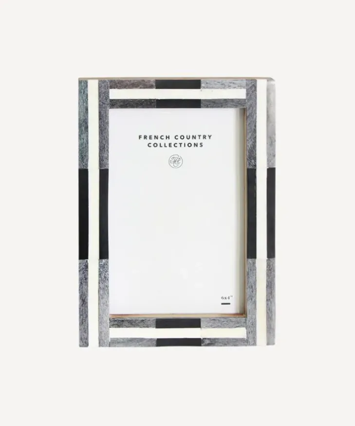 Best Charcoal Stripe Photo Frame 4x6" Photoframes