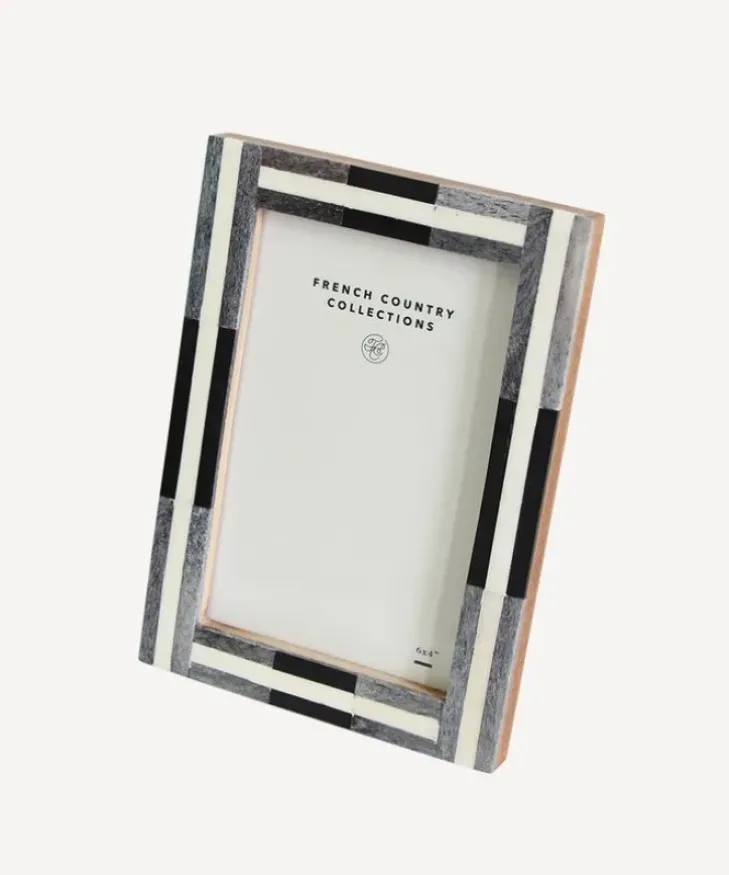 Best Charcoal Stripe Photo Frame 4x6" Photoframes
