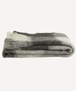 Clearance Checkered Black & White Throw Throws & Blankets