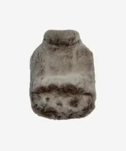 Best Chestnut Faux Fur Hot Water Bottle Cover Bathroom Accessories