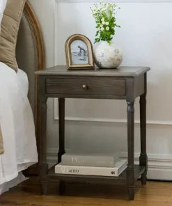 Online Chloe Bedside Oak Grey Bedsides & Dressers