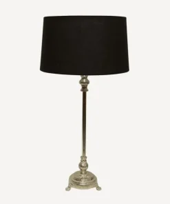 Online Clara Lampbase Antique Silver Lampbases