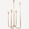 New Cluster Candelabra Large Candleholders & Hurricanes