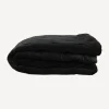 Fashion Coal Velvet Bedspread King/Super King Bed Linen
