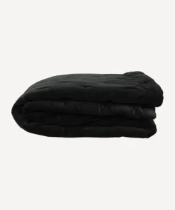 Fashion Coal Velvet Bedspread King/Super King Bed Linen