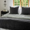 Sale Coal Velvet Bedspread Queen Bed Linen