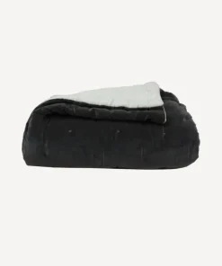 Sale Coal Velvet Bedspread Queen Bed Linen