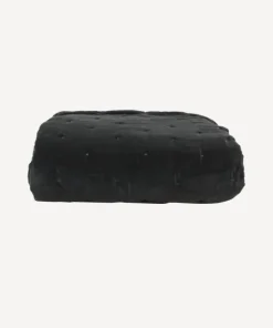 Sale Coal Velvet Bedspread Queen Bed Linen