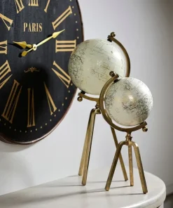 Discount Cream Gold Globe Small Decorative Objects