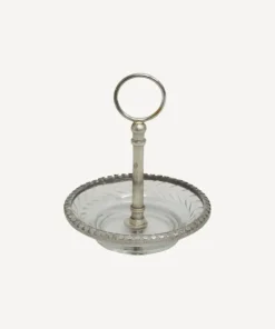 Online Cut Glass Ring Dish with Handle Dressing Table Accessories