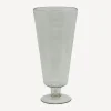 New Dappled Clear Urn Vase on Stand Urns, Vases & Planters