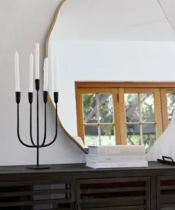 Sale Dax 5 Light Candleabra Candleholders & Hurricanes