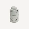 Online Dragonfly Oval Lidded Jar Dressing Table Accessories