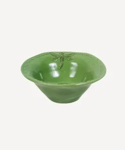 Online Dragonfly Stoneware Green Salt Bowl Dinnerware