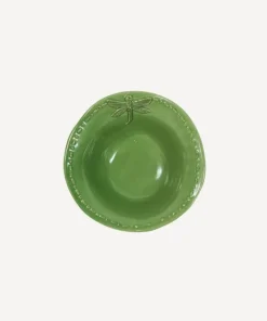 Online Dragonfly Stoneware Green Salt Bowl Dinnerware