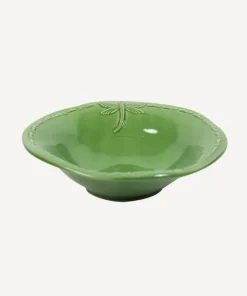 Hot Dragonfly Stoneware Green Cereal Bowl Dinnerware