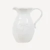 Outlet Dragonfly Stoneware White Jug Small Dinnerware