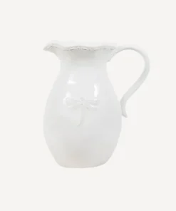 Outlet Dragonfly Stoneware White Jug Small Dinnerware