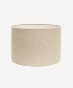 Discount Drum Linen Shade Natural 28cm Lampshades