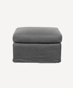 Clearance Dume Ottoman Graphite Cotton Sofas & Daybeds