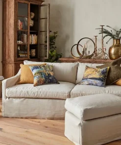 Fashion Dume Sofa Sand Linen Sofas & Daybeds
